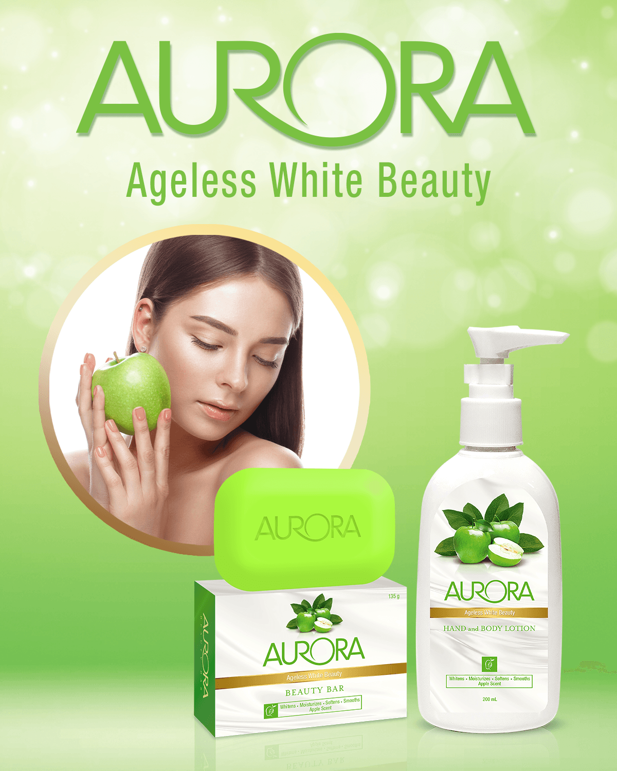 Ageless beauty product packaging