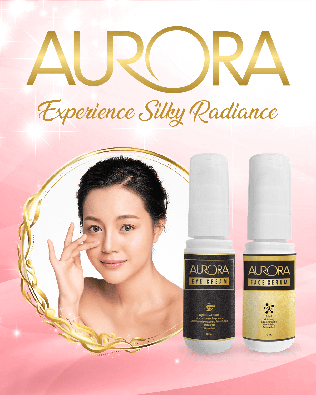 Aurora Silly beauty product packaging