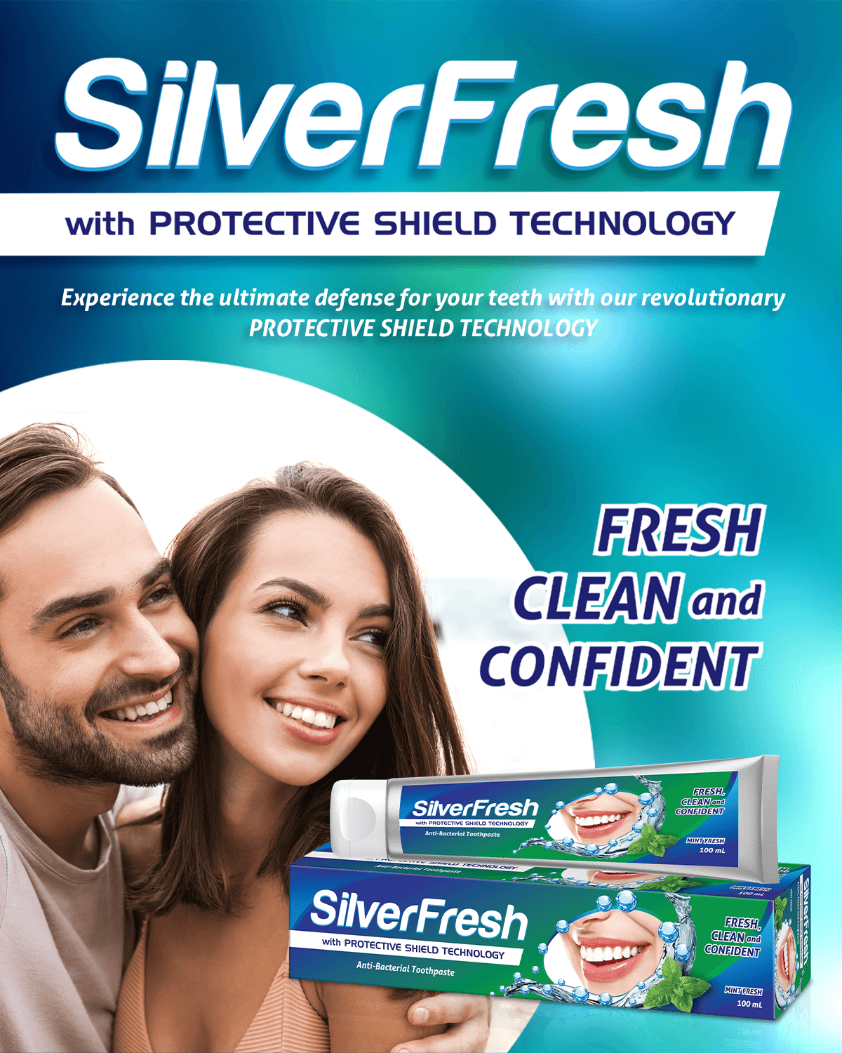 Silver Fresh wellness product packaging